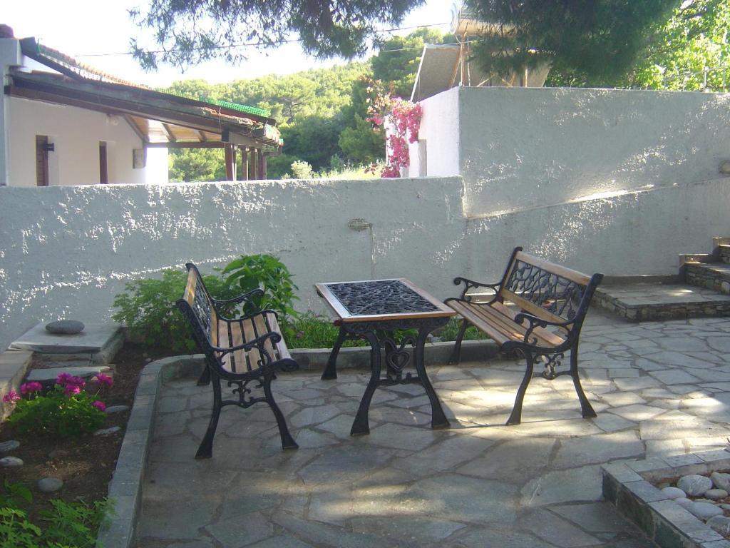 Captain George'S Apartments Patitiri Exterior foto